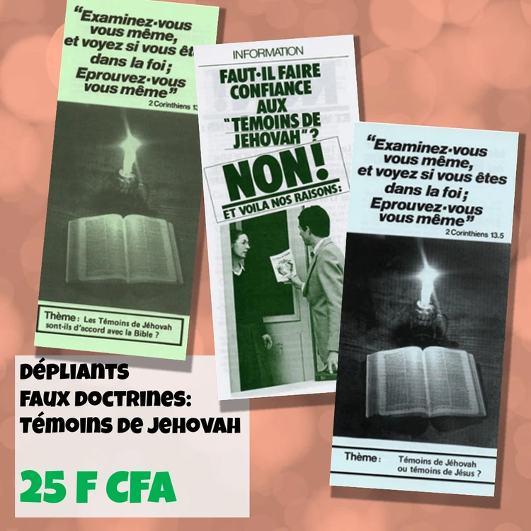 FRA Traités Temoins de Jehovah