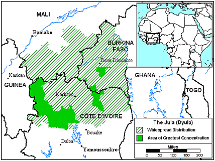 carte Dioula