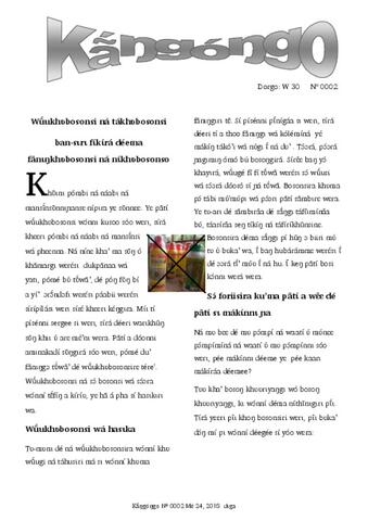 [gna] Journal kã́ŋgóŋgo 2